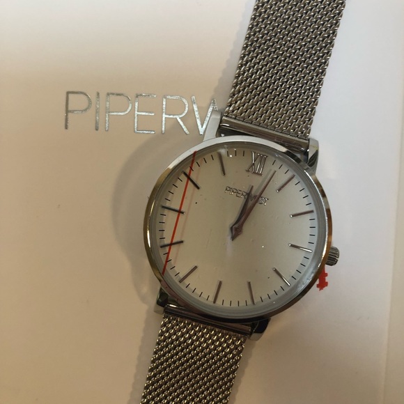 Piperwest Mini Mesh Minimalist Stainless Steel Watch NWT - Picture 6 of 11